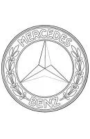Automerk Logo kleurplaat 26